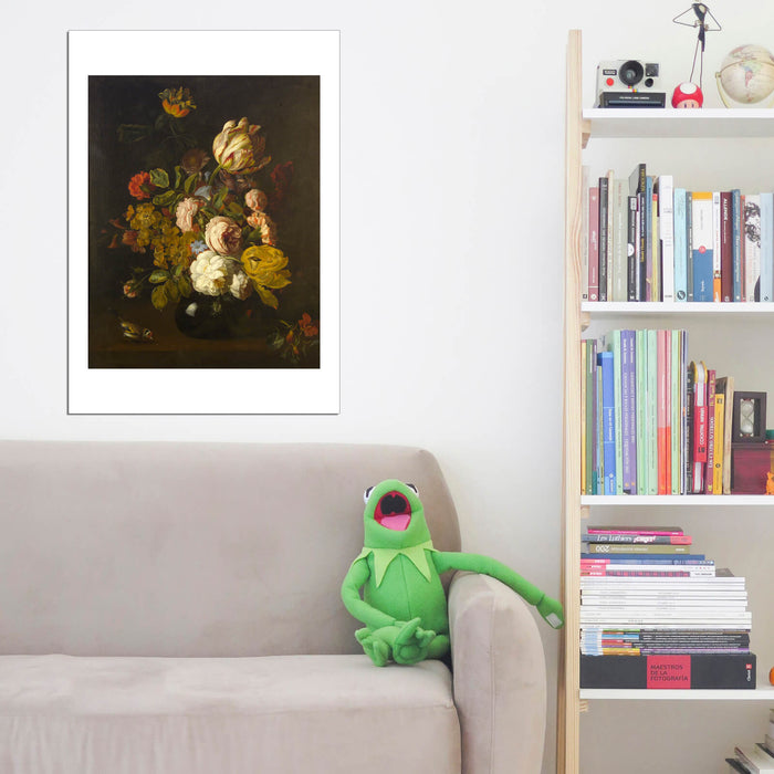 Tobias Stranover - Still Life with Flowers