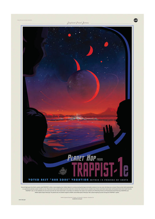 Trappist-1e NASA Space Tourism