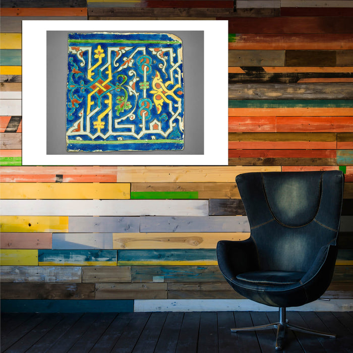Unknown - Central Asia Polychrome Glazed Tile
