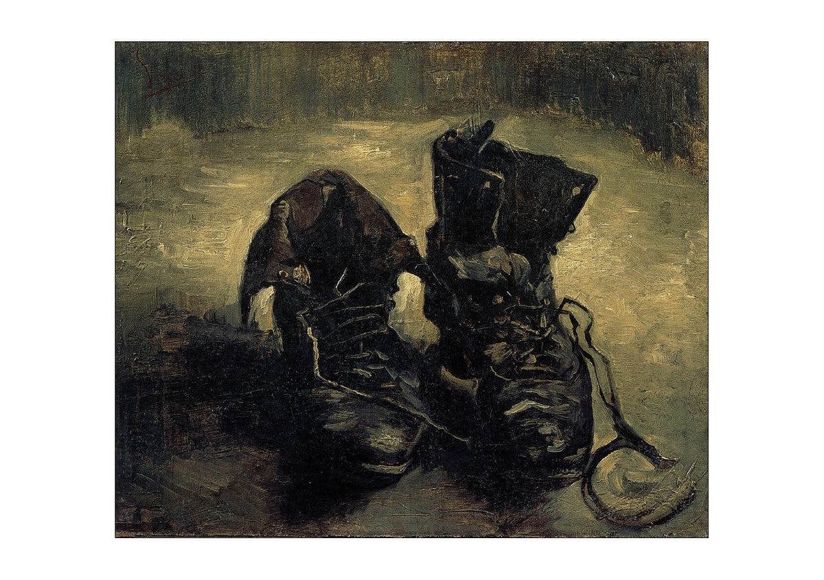 Vincent Van Gogh A Pair of Shoes 1886 Spiffing Prints
