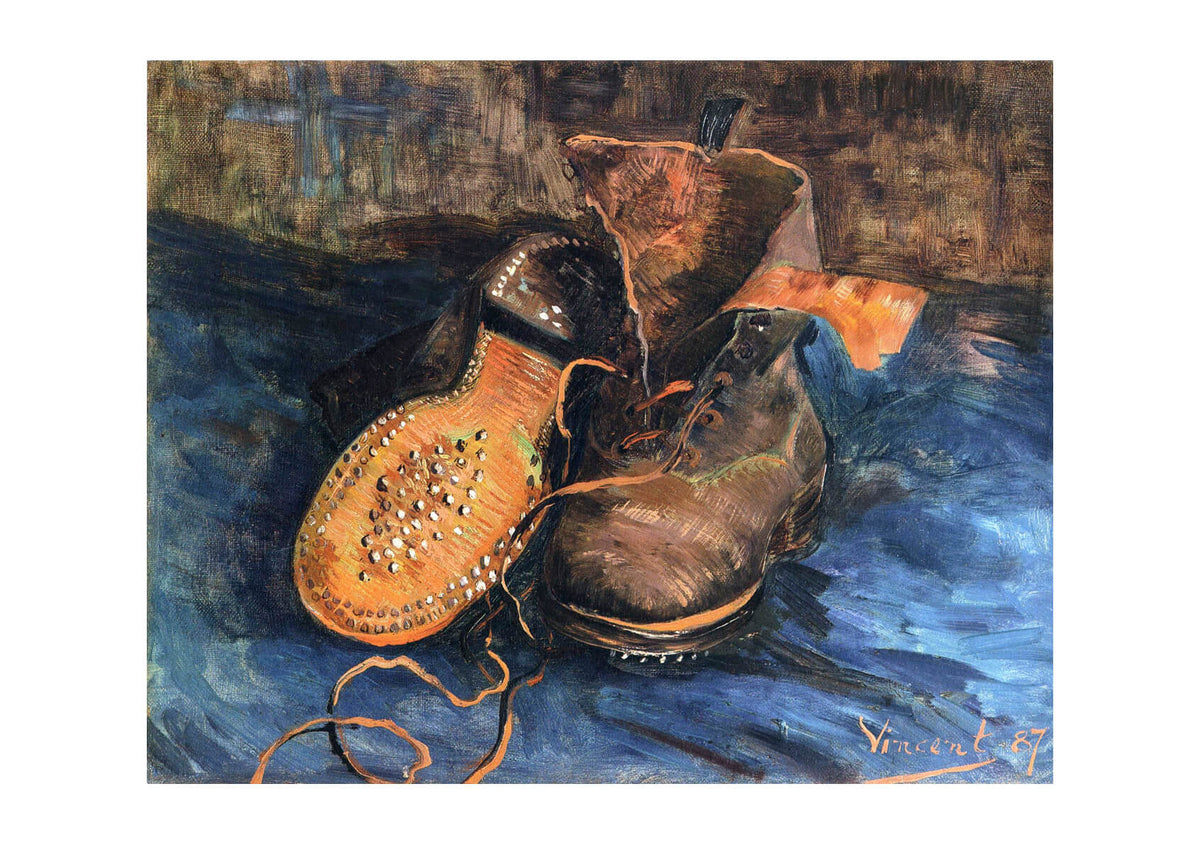 Vincent Van Gogh A Pair of Shoes 1887 02 Spiffing Prints