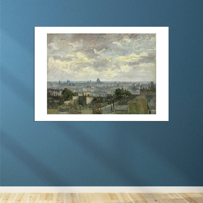 Vincent Van Gogh - A View of Paris
