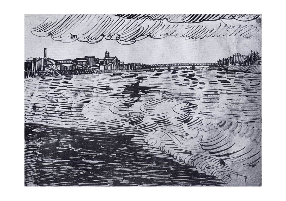 Vincent Van Gogh - Boat on the Rhone