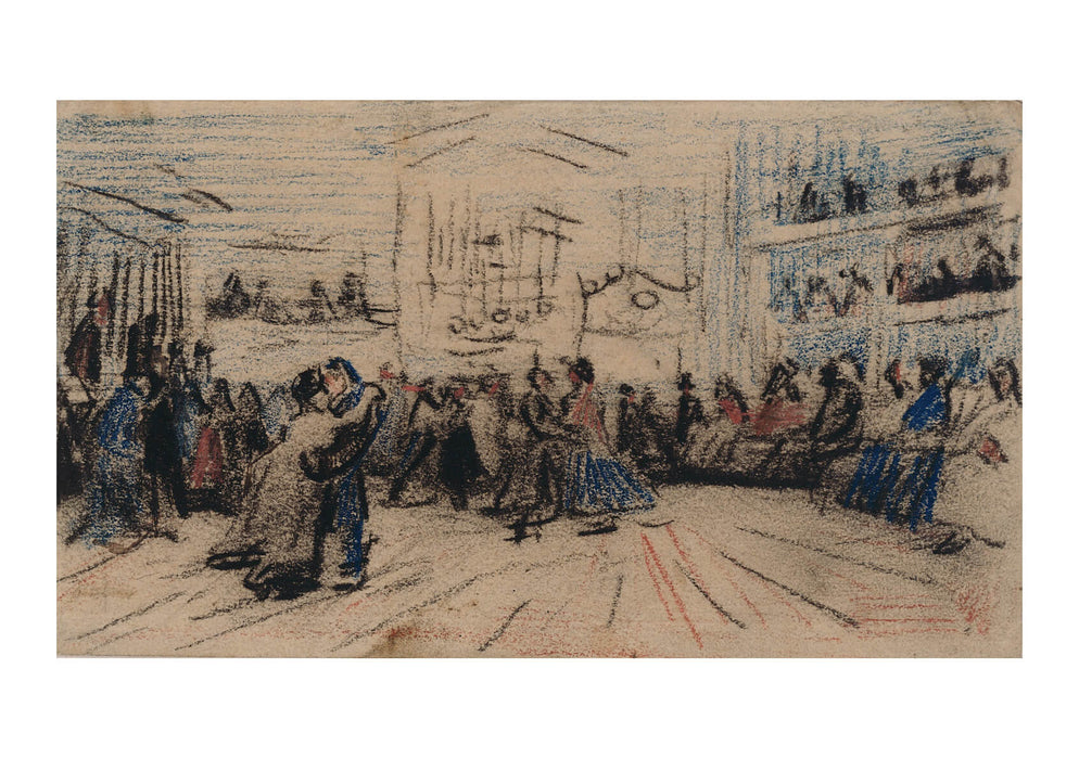 Vincent Van Gogh - Dance Hall, 1885