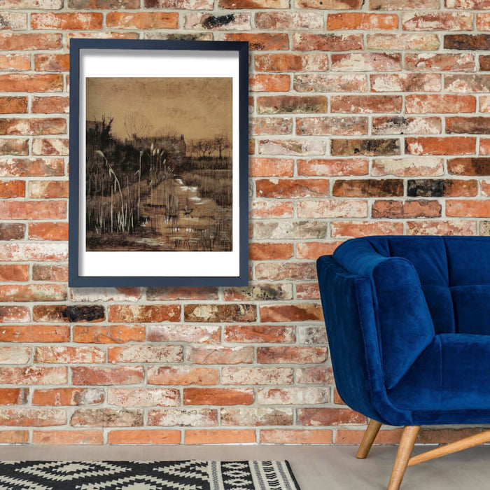 Vincent Van Gogh - Ditch, 1884