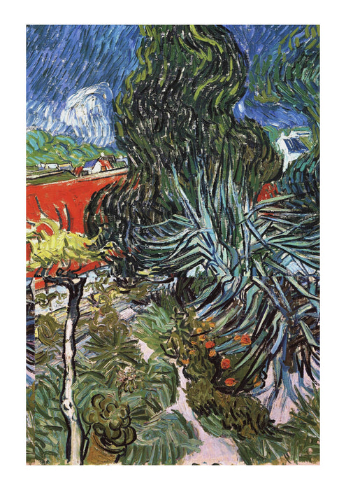 Vincent Van Gogh - Doctor Gauchet`s Garden in Auvers, 1890