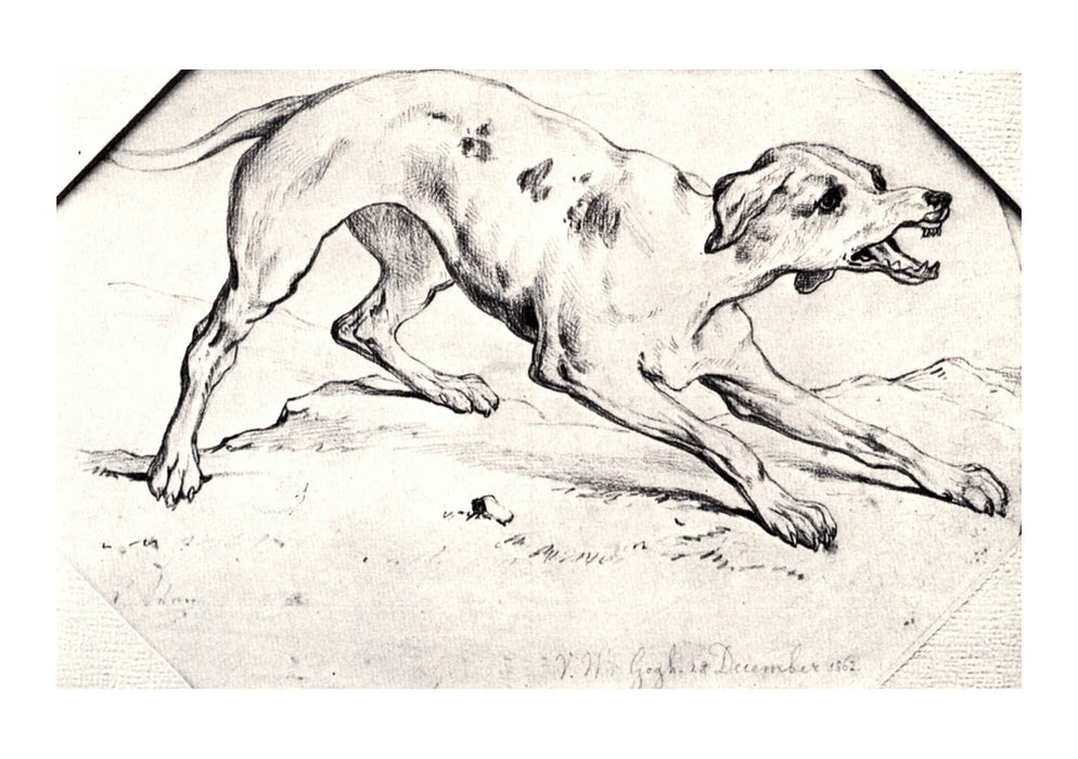 Vincent Van Gogh - Dog, 1862