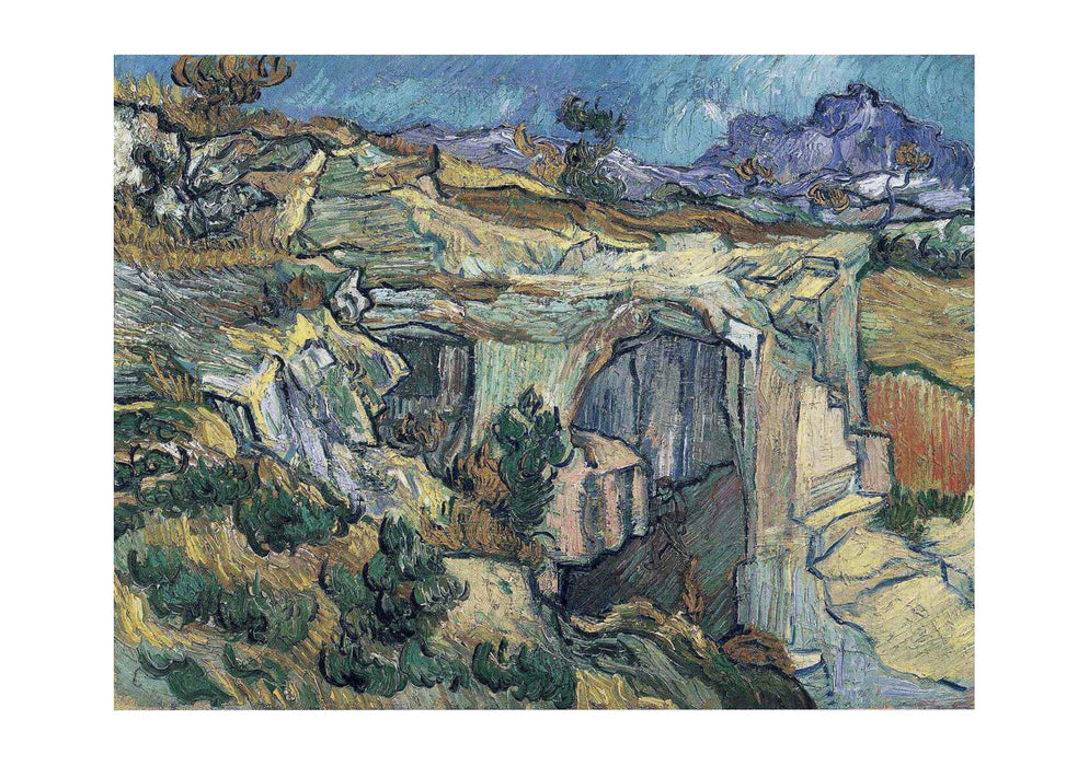 Vincent Van Gogh - Entrance to a Quarry near Saint-Remy, 1889