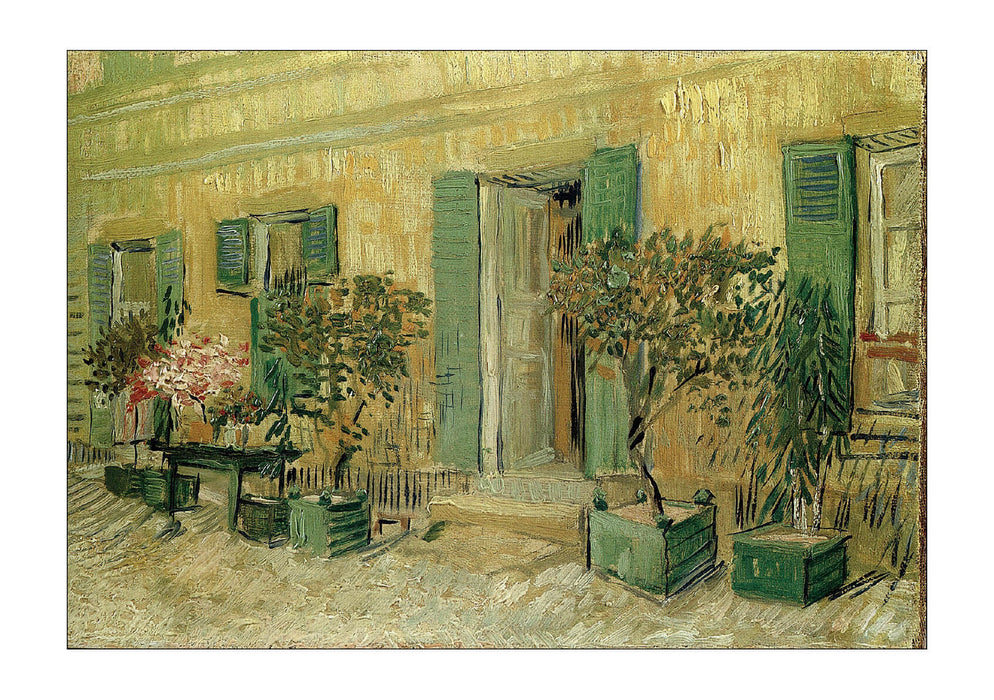 Vincent Van Gogh - Exterior of a Restaurant at Asnieres, 1887