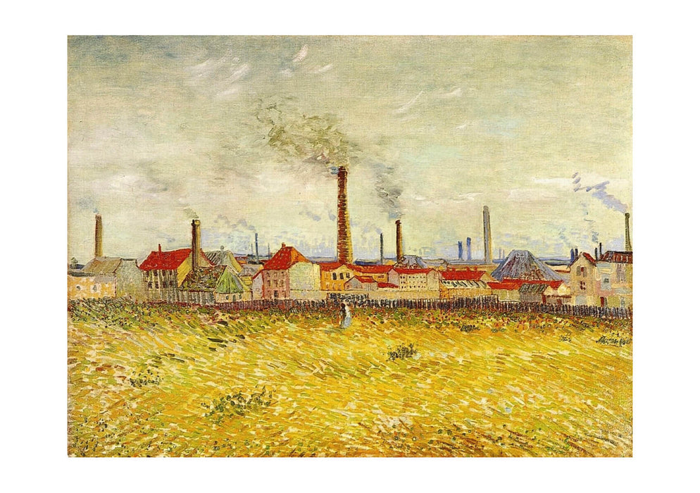 Vincent Van Gogh - Factories at Asnieres
