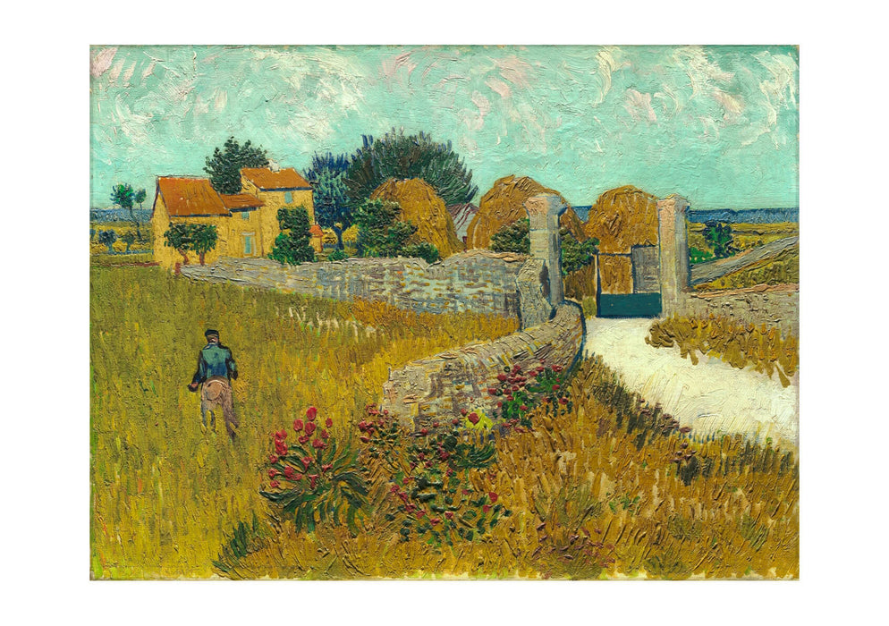 Vincent Van Gogh - Farmhouse in Provence, 1888