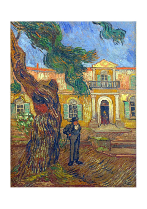 Vincent Van Gogh - Figure in the Garden of Saint-Paul Hospital