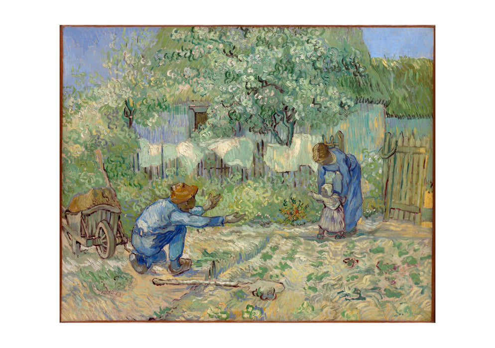 Vincent Van Gogh - First Steps (after Millet), 1890