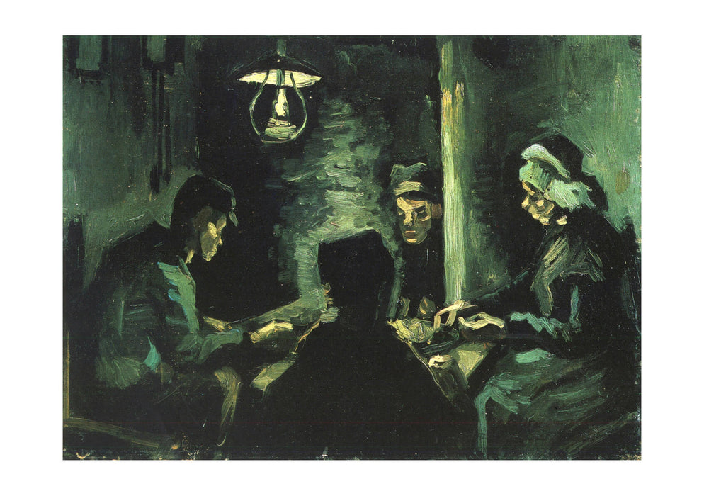 Vincent Van Gogh - Four Peasants at a Meal, 1885