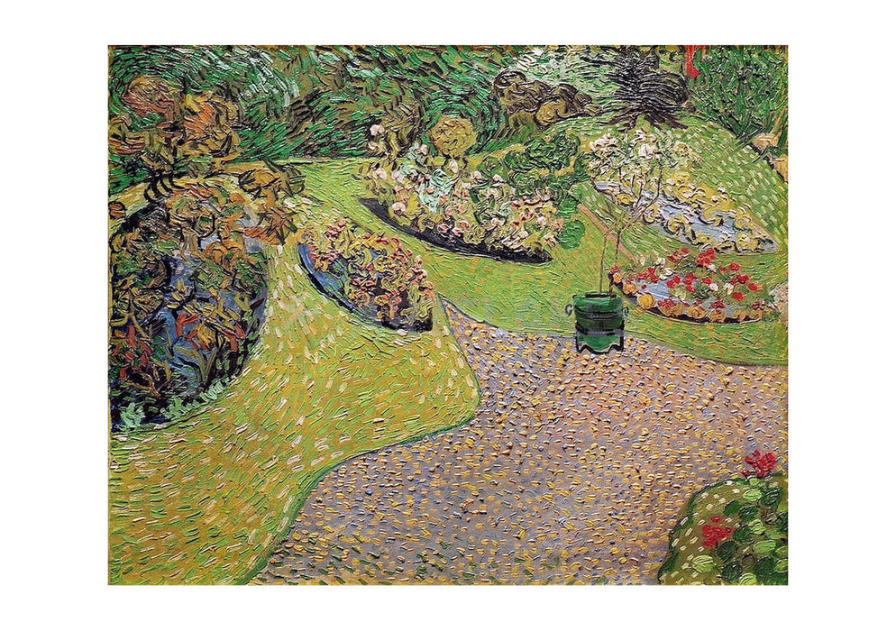 Vincent Van Gogh - Garden in Auvers, 1890