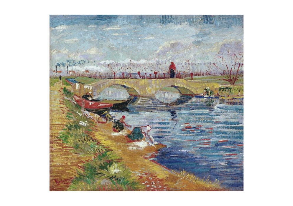 Vincent Van Gogh - Gleize Bridge over the Vigueirat Canal, 1888