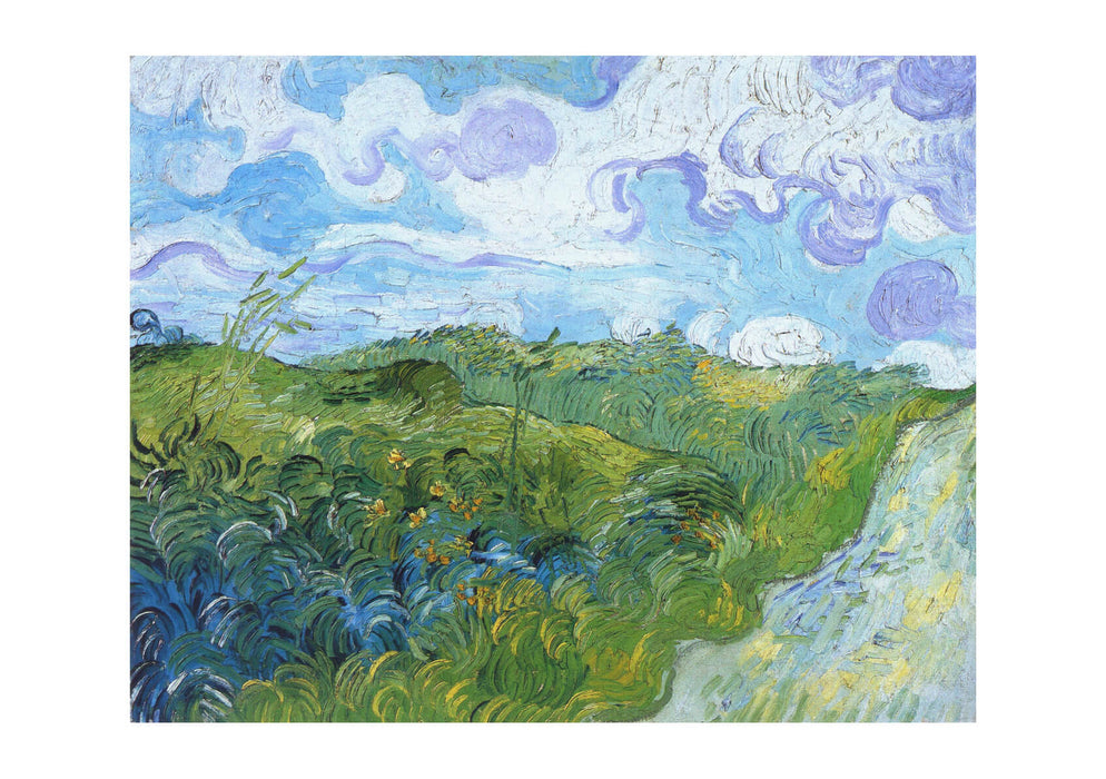 Vincent Van Gogh - Green Wheat Fields, 1890