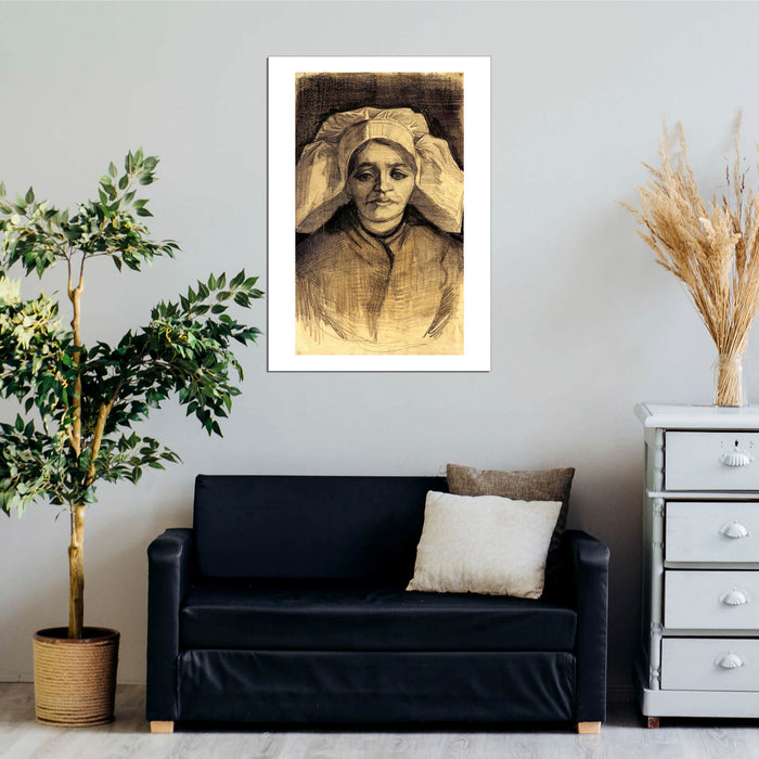 Vincent Van Gogh - Head of a Woman, 1885 02