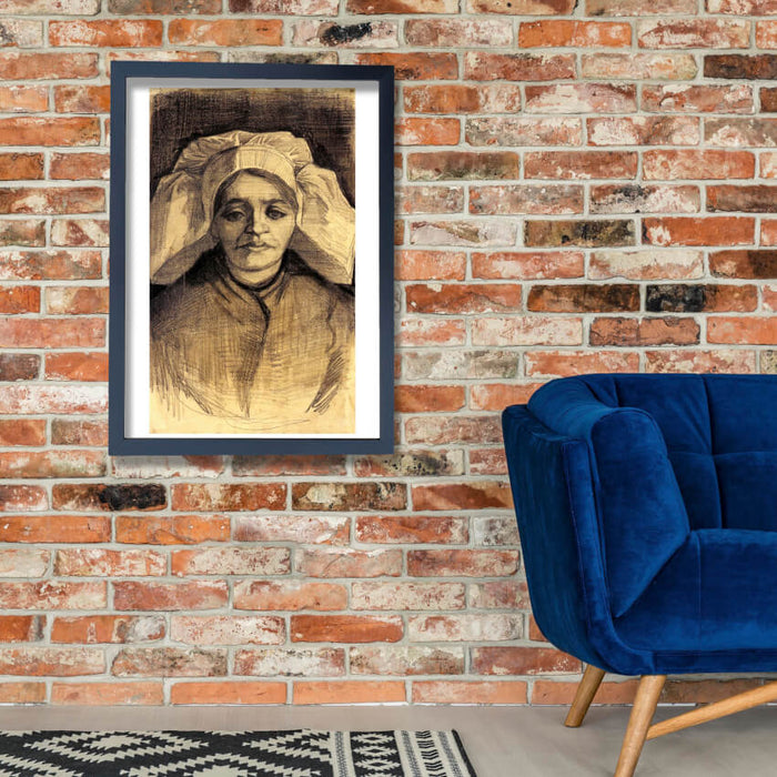 Vincent Van Gogh - Head of a Woman, 1885 02