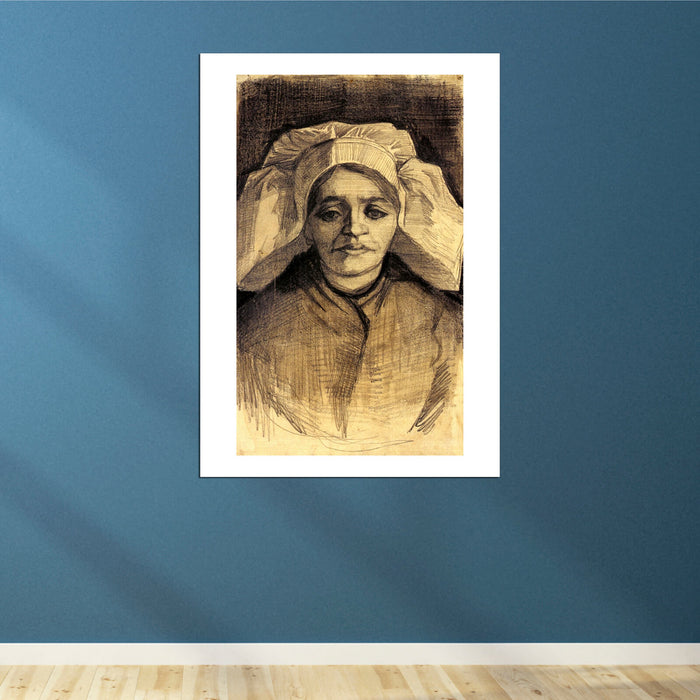 Vincent Van Gogh - Head of a Woman, 1885 02