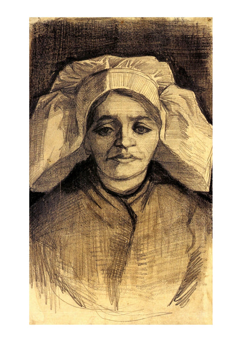 Vincent Van Gogh - Head of a Woman, 1885 02
