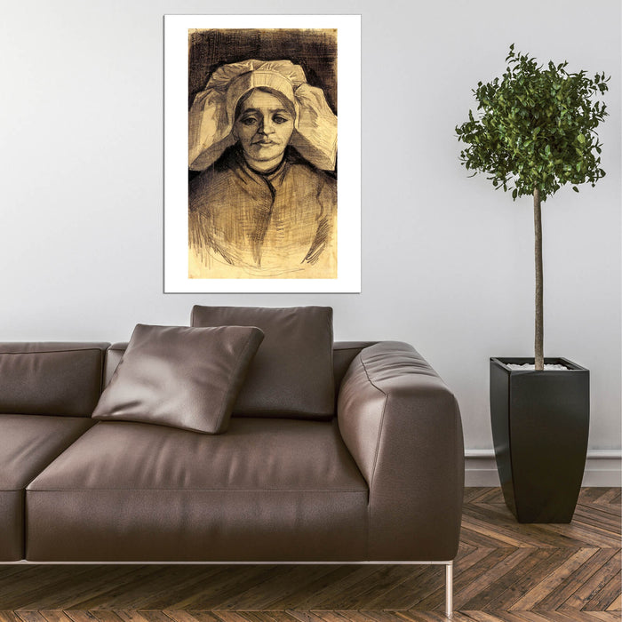 Vincent Van Gogh - Head of a Woman, 1885 02