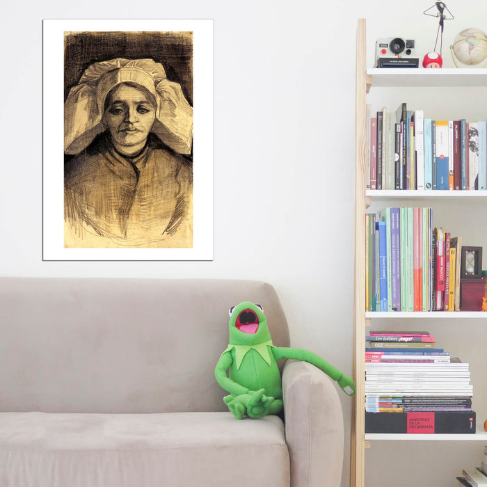 Vincent Van Gogh - Head of a Woman, 1885 02