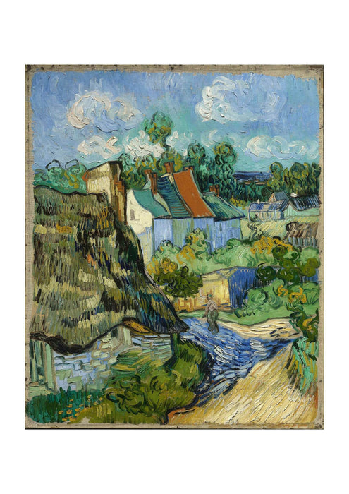 Vincent Van Gogh - Houses in Auvers, 1890 02