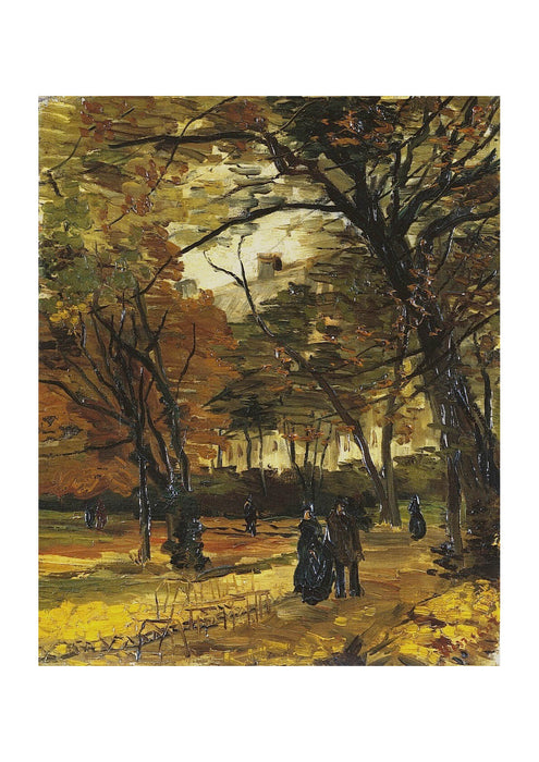 Vincent Van Gogh - In the Boulogne Forrest, 1886