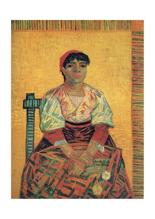 Vincent Van Gogh - Italian Woman (Agostina Segatori), 1887