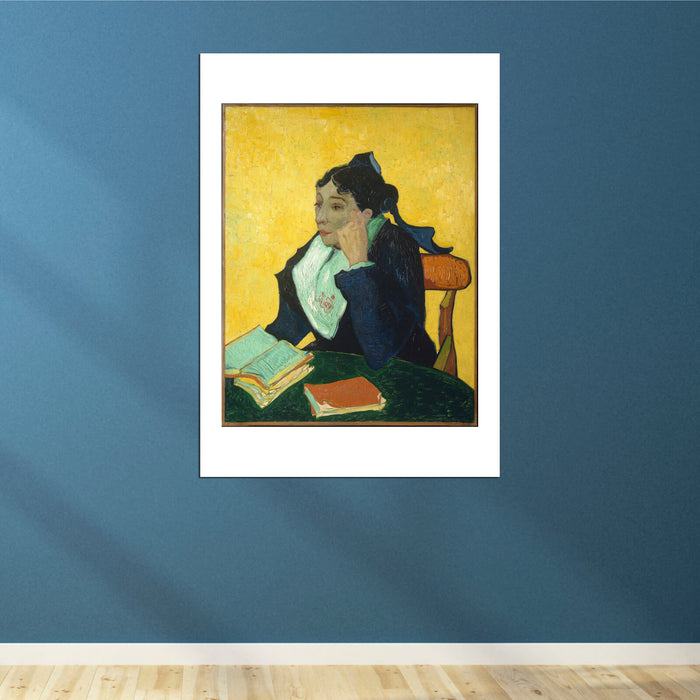 Vincent Van Gogh - L'Arlesienne, Portrait of Madame Ginoux, 1888-89