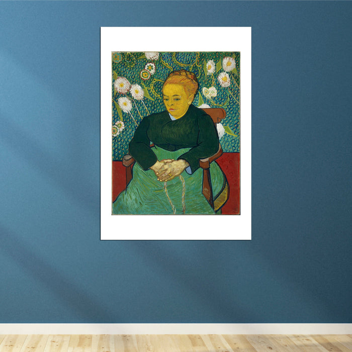 Vincent Van Gogh - La Berceuse, Portrait of Madame Roulin, 1889 03