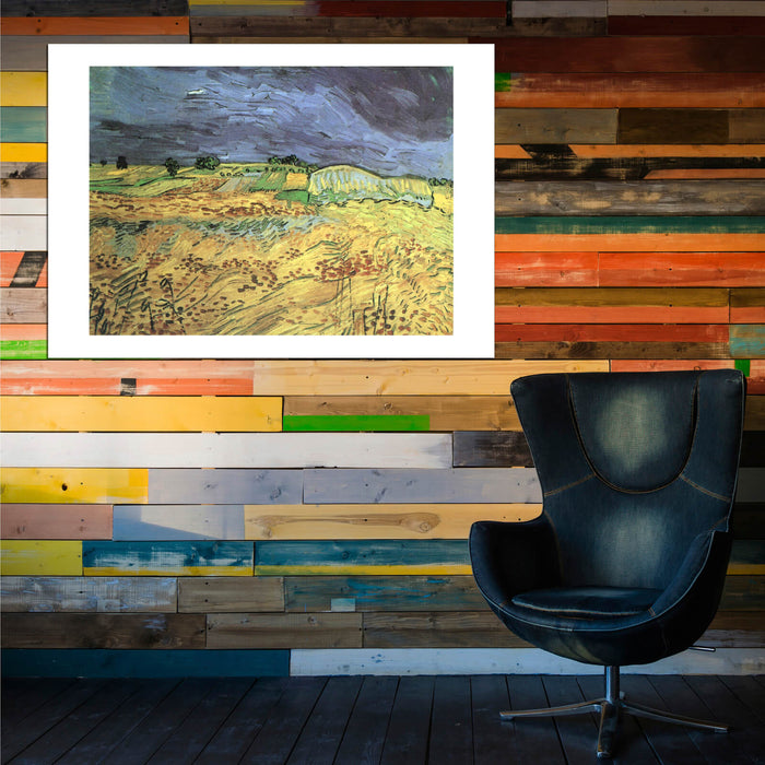 Vincent Van Gogh - Landscape at Auvers, 1890