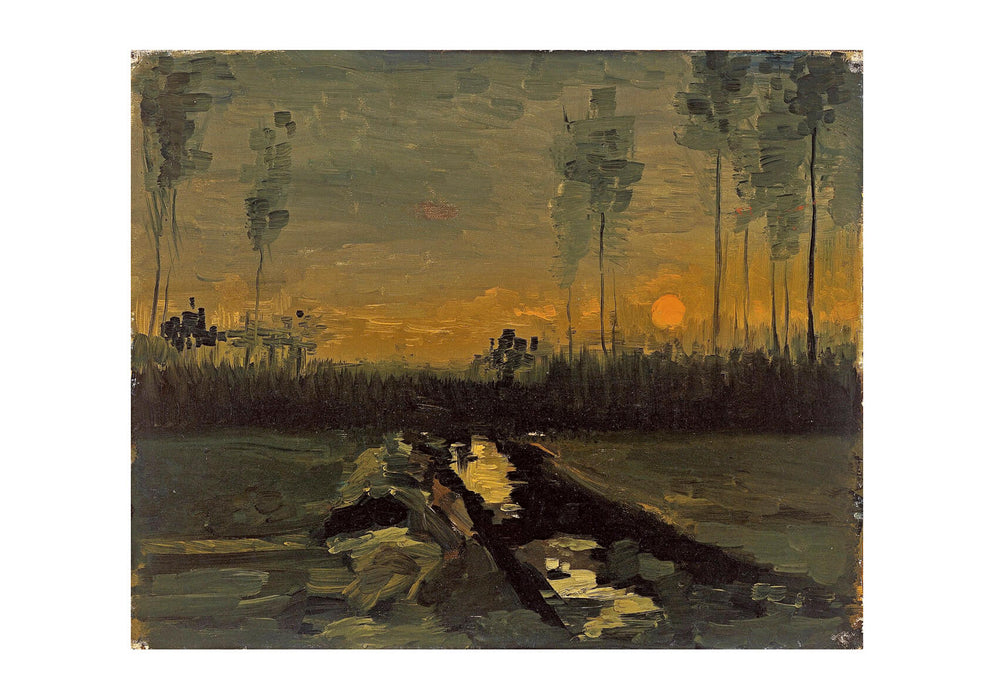Vincent Van Gogh - Landscape at Dusk, 1885