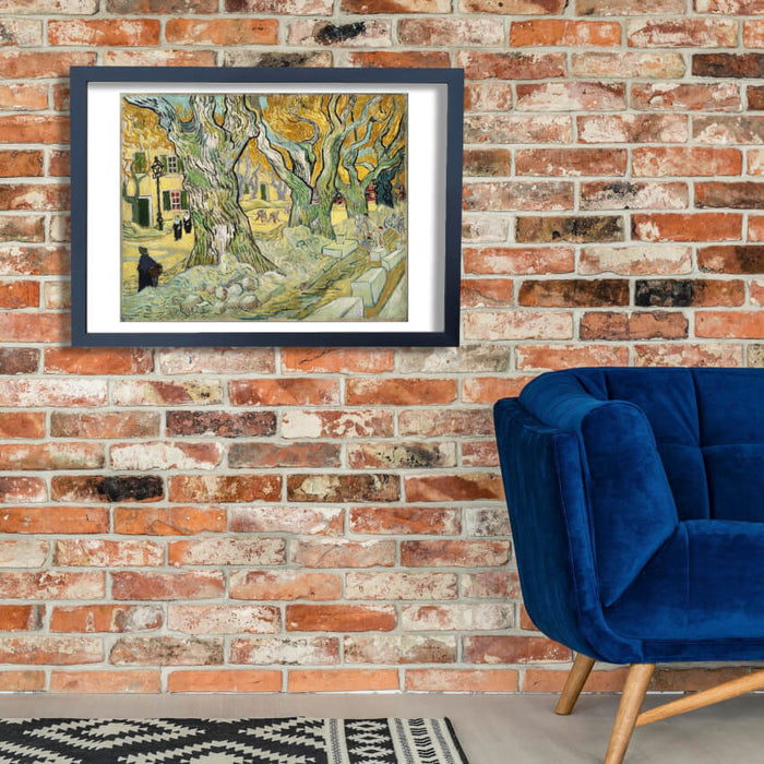 Vincent Van Gogh - Large Platunus (The Road Menders), 1889