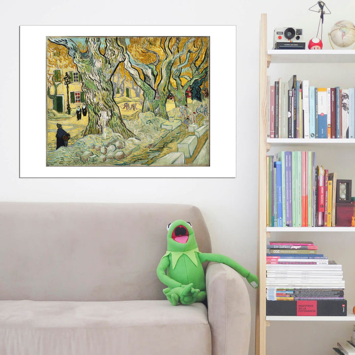 Vincent Van Gogh - Large Platunus (The Road Menders), 1889