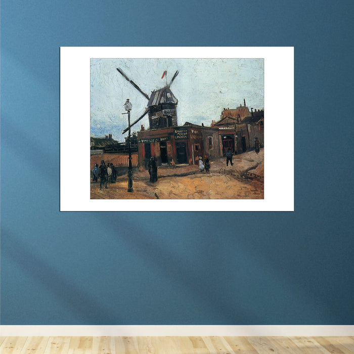 Vincent Van Gogh - Le Moulin de la Galette, 1886 01