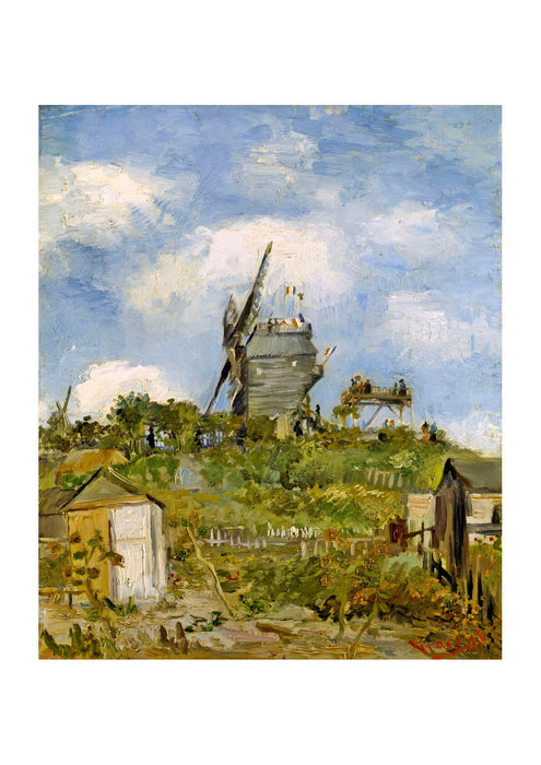 Vincent Van Gogh - Le Moulin de la Gallette, 1886 05