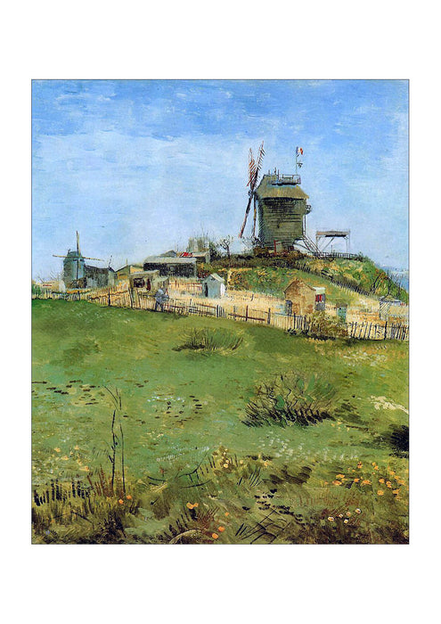 Vincent Van Gogh - Le Moulin de la Gallette, 1887