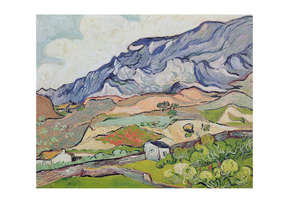 Vincent Van Gogh - Les Alpilles at Saint-Remy, 1890