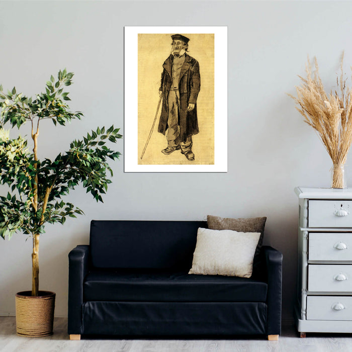 Vincent Van Gogh - Old Man with a Stick, 1882