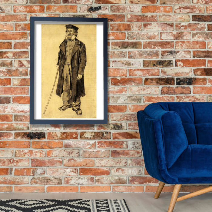 Vincent Van Gogh - Old Man with a Stick, 1882