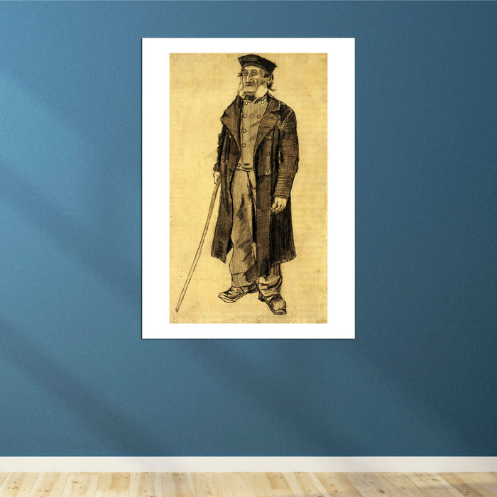 Vincent Van Gogh - Old Man with a Stick, 1882