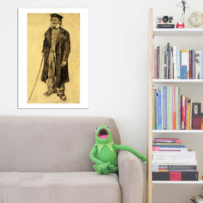 Vincent Van Gogh - Old Man with a Stick, 1882