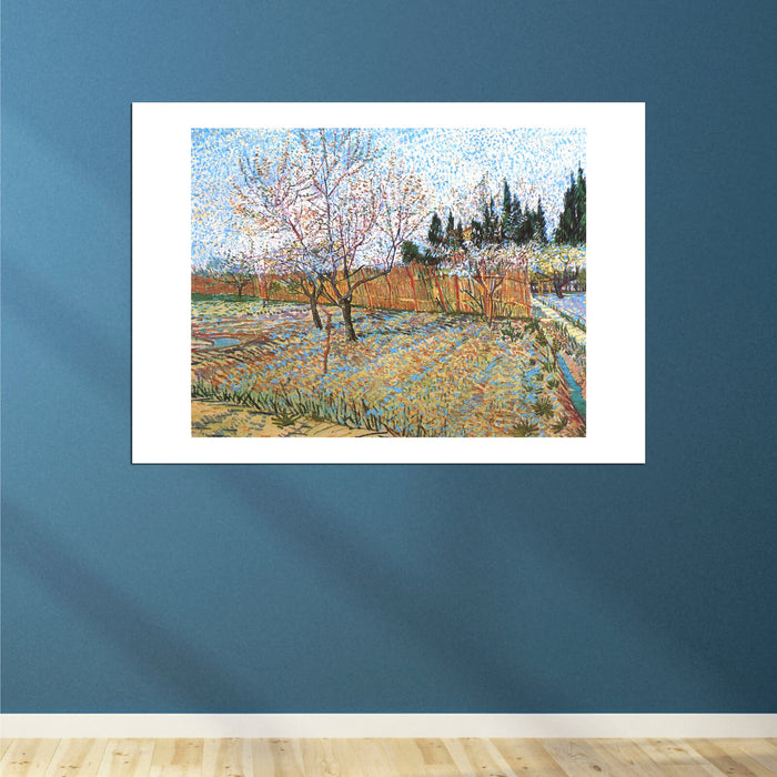 Vincent Van Gogh - Orchard with Peach Trees in Blossom, 1888