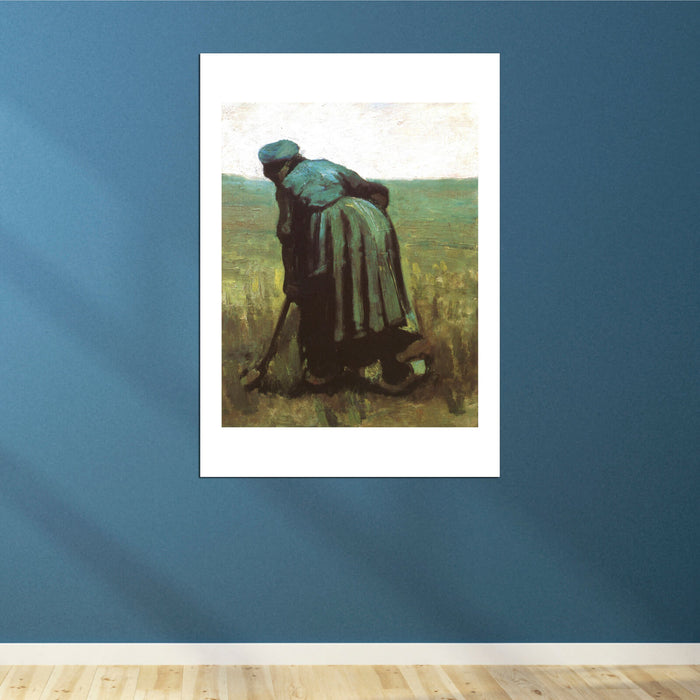 Vincent Van Gogh - Peasant Woman Digging, 1885 02