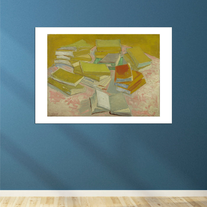 Vincent Van Gogh - Piles of French novels