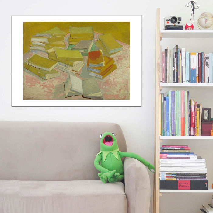Vincent Van Gogh - Piles of French novels