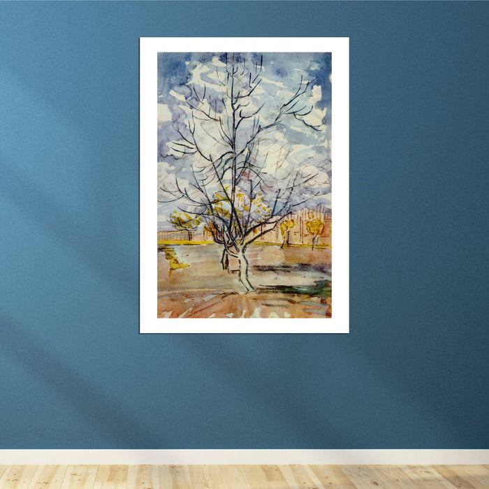 Vincent Van Gogh - Pink Peach Trees, 1888