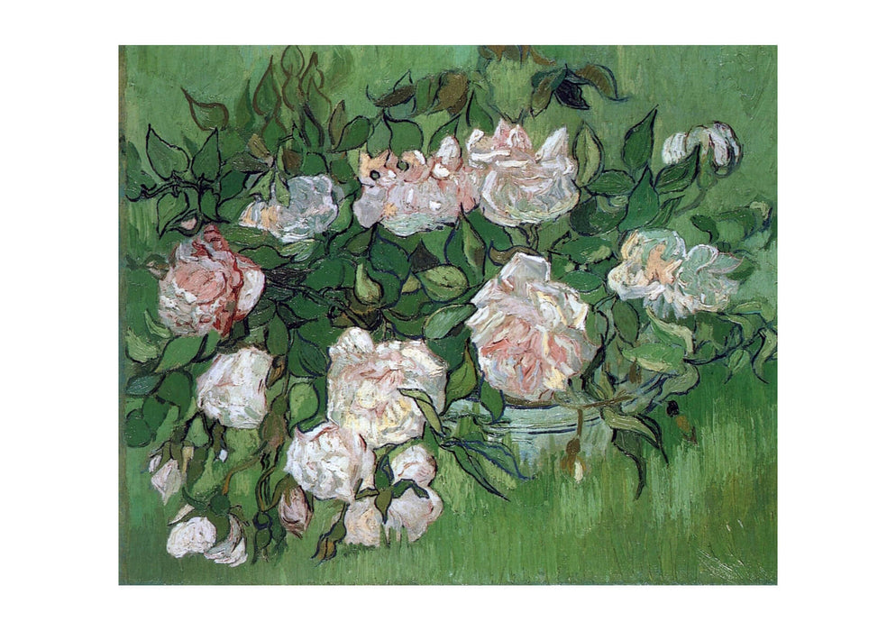 Vincent Van Gogh - Pink Roses, 1890